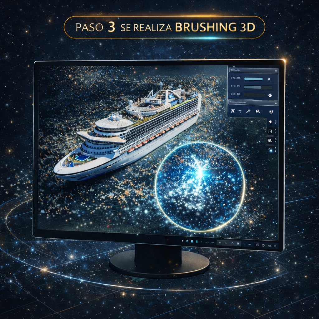 Paso 3: brushing 3D