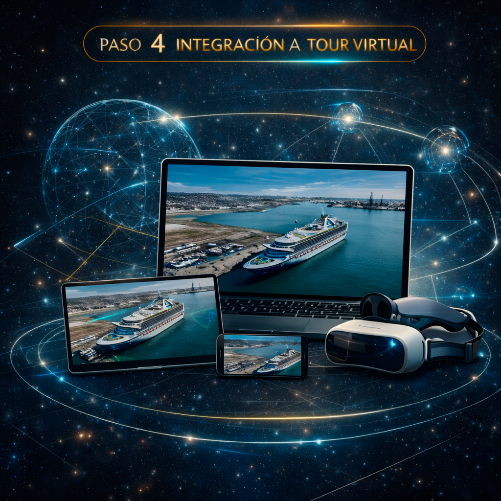 Paso 4: integración a tour virtual